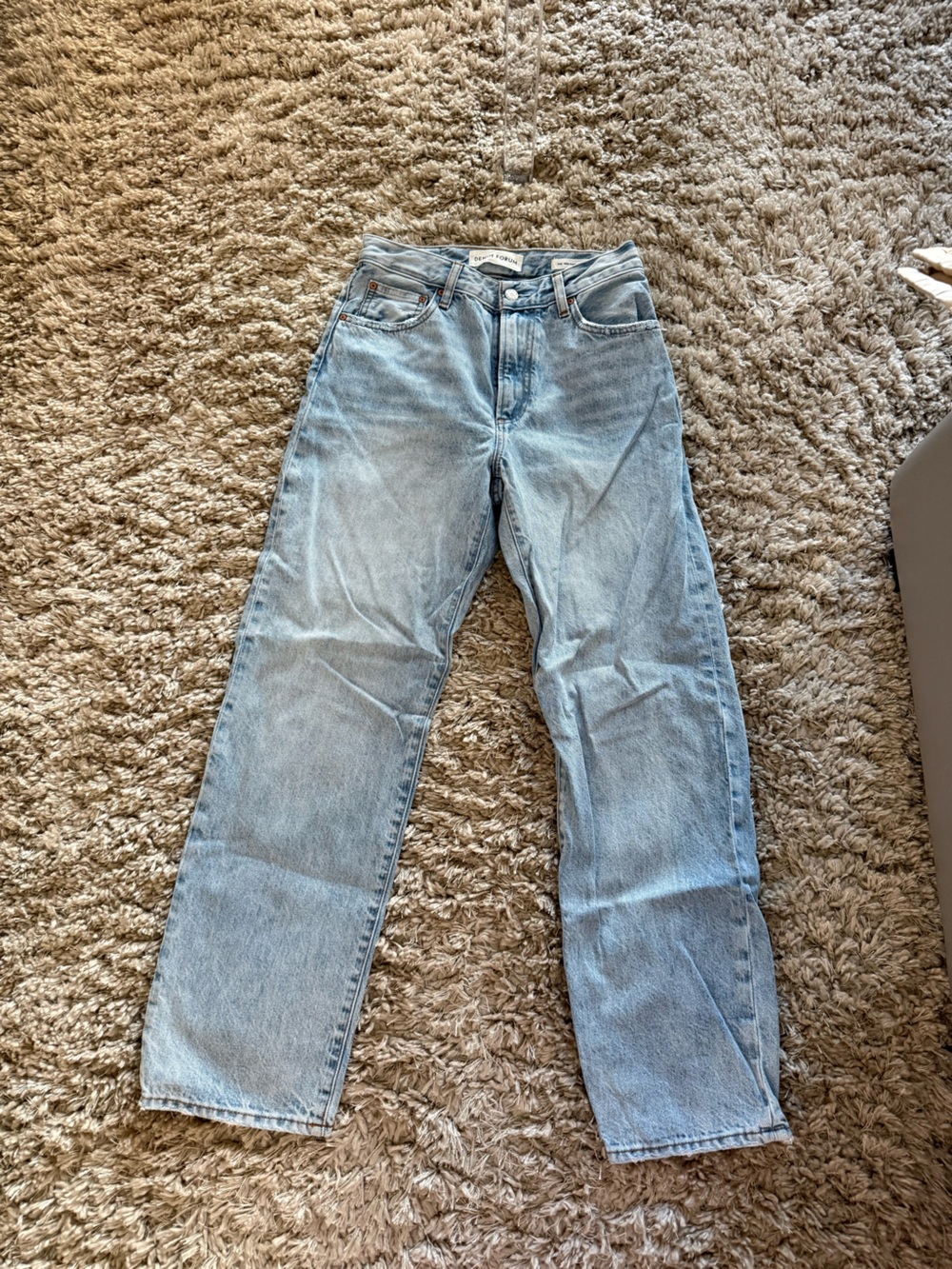 Denim Forum the 90s high rise